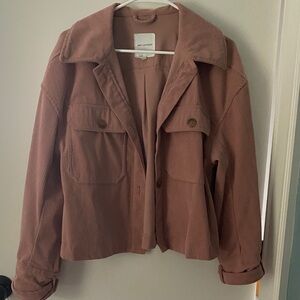 Pink Corduroy Jacket